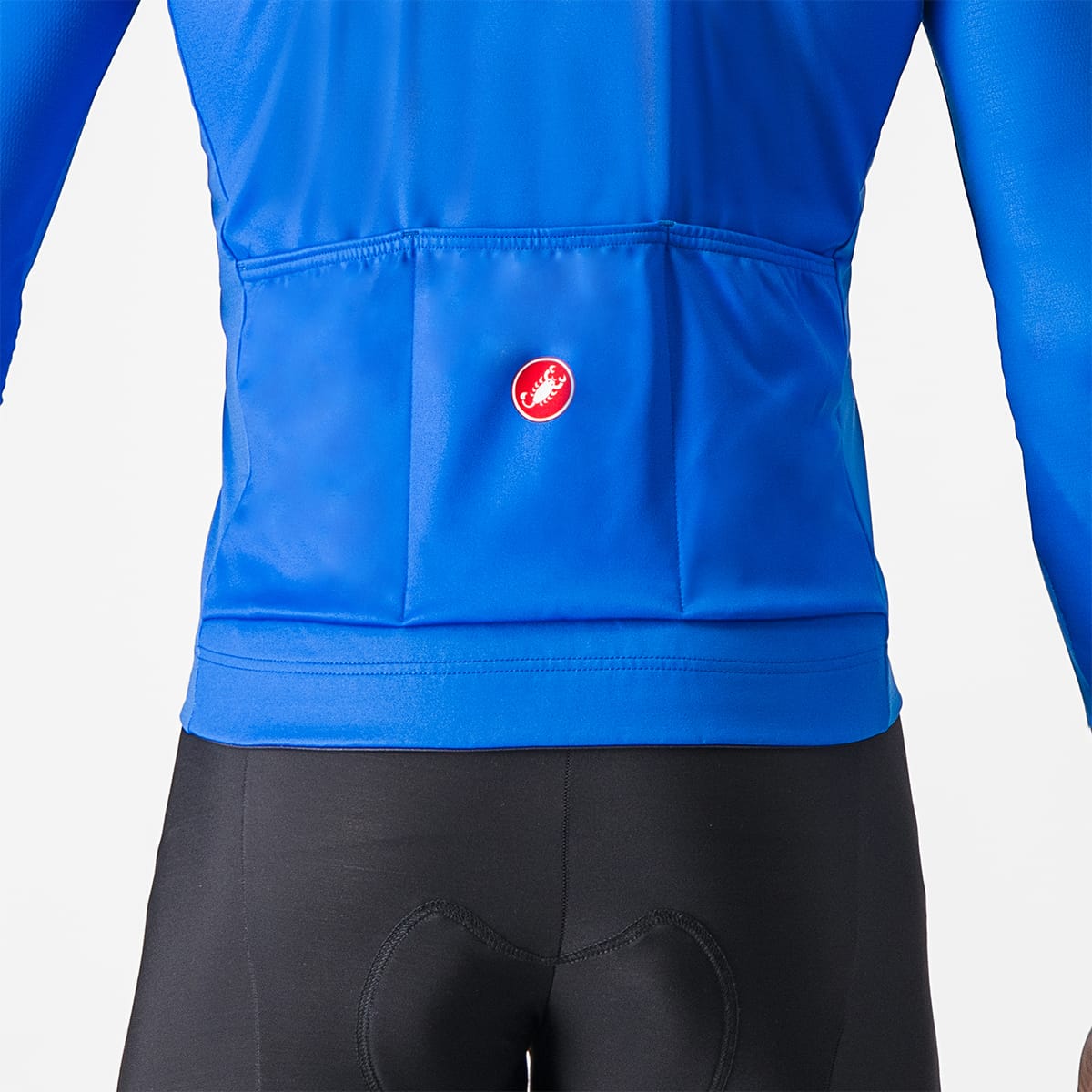 CASTELLI LINEARE Jersey Lange Mouw Blauw