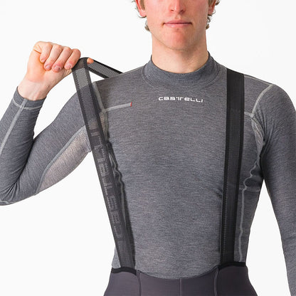 Lange Bretellbroek CASTELLI ESPRESSO Grijs