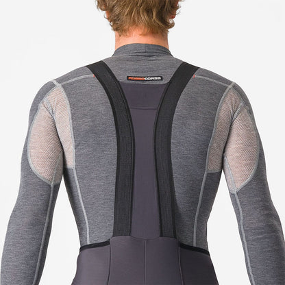Lange Bretellbroek CASTELLI ESPRESSO Grijs