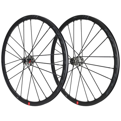 Paar Wielen FULCRUM RACING ZERO 2-WAY FIT C19 DISC op Banden (Center Lock)