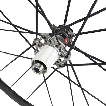 Paar Wielen FULCRUM RACING ZERO 2-WAY FIT C19 DISC op Banden (Center Lock)