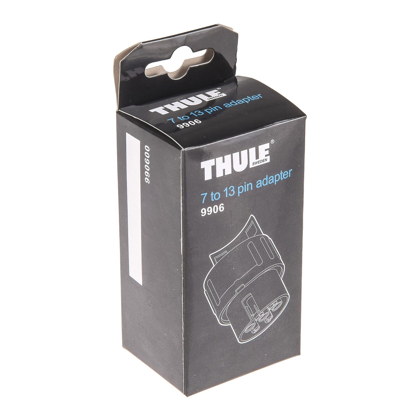 Adaptateur 7 Broches en 13 pour Boule d'Attelage THULE Noir