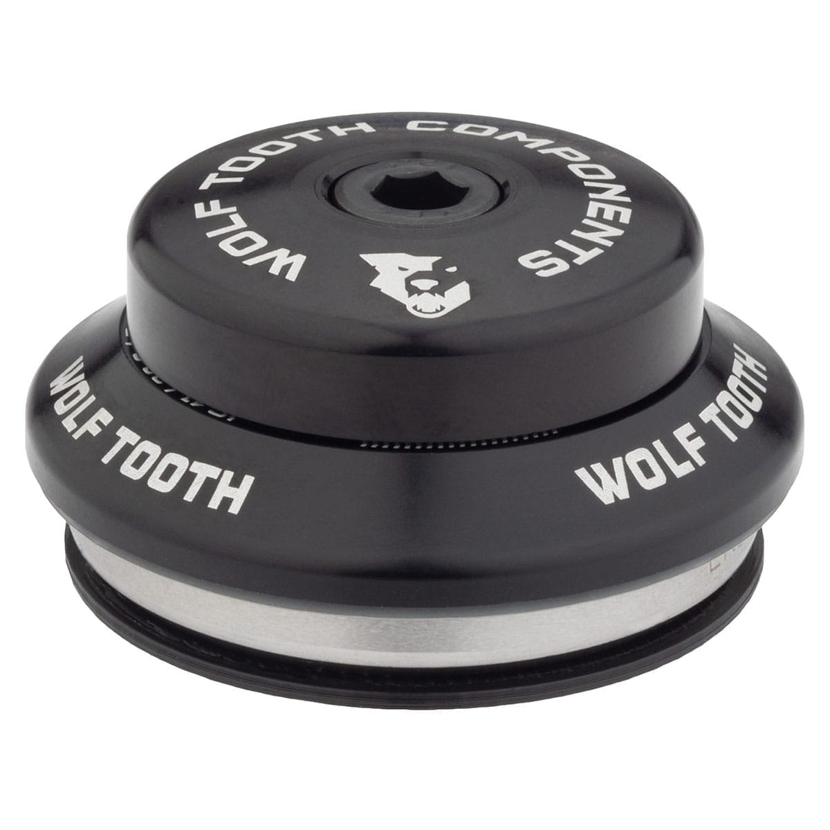 Cuvette Haute pour Jeu de Direction Intégré WOLF TOOTH PREMIUM 1"1/8 IS42 Stack 7mm Noir