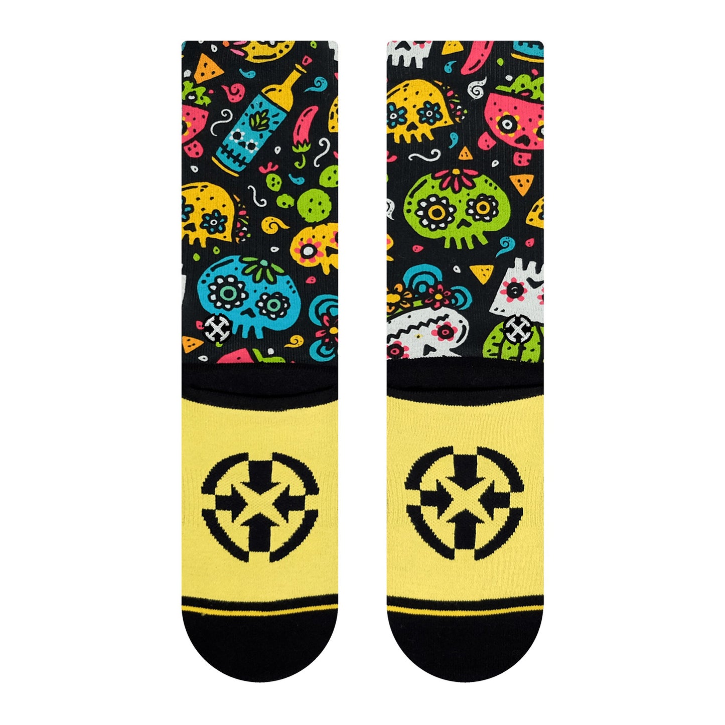 Chaussettes MERGE4 WALMAZAN SUGAR SKULL MINI