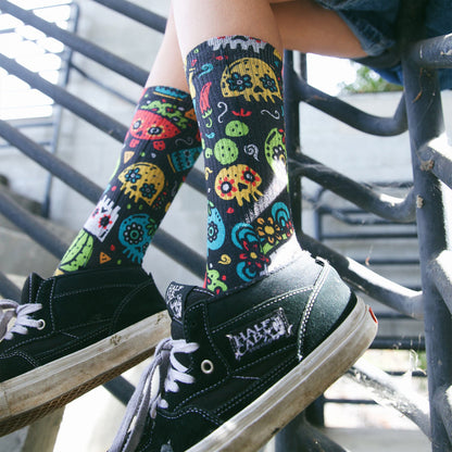Sokken MERGE4 WALMAZAN SUGAR SKULL MINI