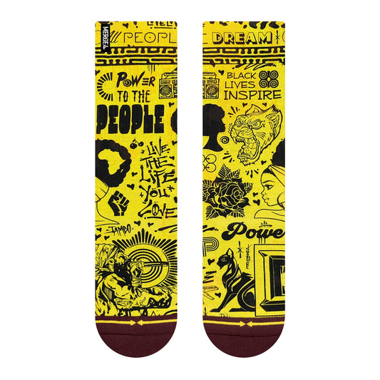 MERGE4 TAYLOR REINHOLD POWER TO THE PEOPLE Sokken