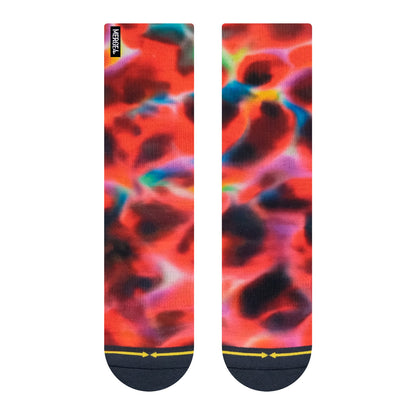 Sokken MERGE4 DJB RED WATER