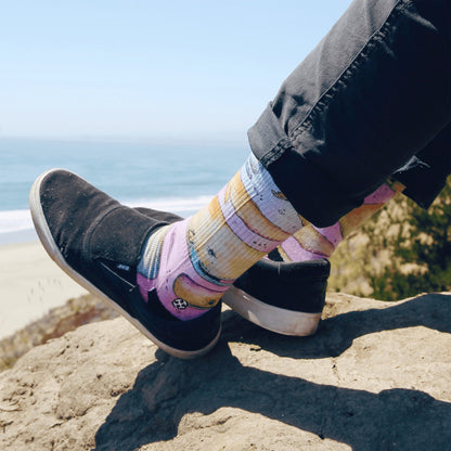 Chaussettes MERGE4 BAD OTIS LINK WHALE