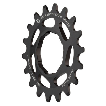 Enkelsnelheidstandwiel WOLF TOOTH Alu Zwart