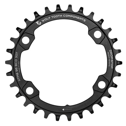 Kettingblad WOLF TOOTH 96 BCD 11V Shimano XT M8000/SLX M7000 4 gaten 96mm zwart