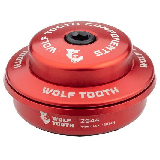 Cuvette Haute pour Jeu de Direction Semi-Intégré WOLF TOOTH PREMIUM  1"1/8 ZS44 Stack 6 mm Rouge