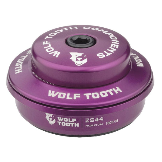 Cuvette Haute pour Jeu de Direction Semi-Intégré WOLF TOOTH PREMIUM  1"1/8 ZS44 Stack 6 mm Violet