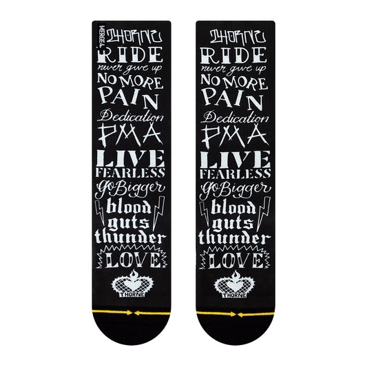 MERGE4 RICK THORNE STAR RAD Sokken