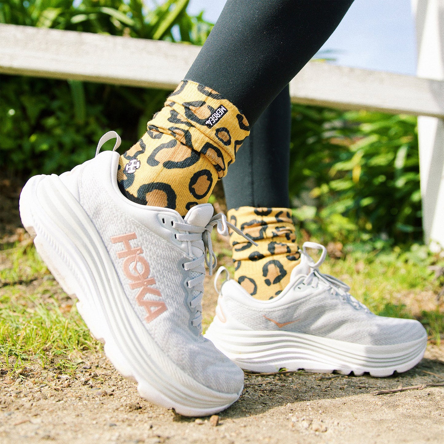 Chaussettes MERGE4 LEOPARD PRINT JUNGLE CAT