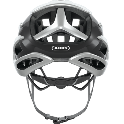 Racehelm ABUS AIRBREAKER Zilver
