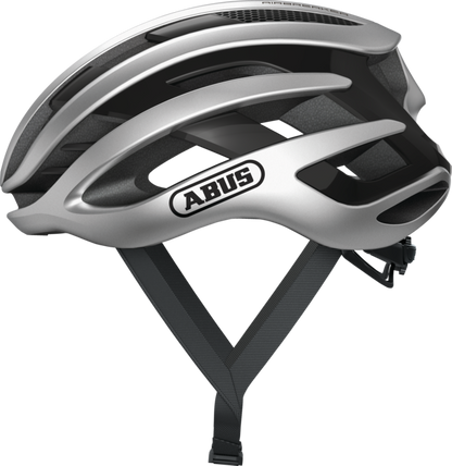 Racehelm ABUS AIRBREAKER Zilver