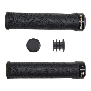 Grips RACE FACE HALF NELSON Lock-On Grijs