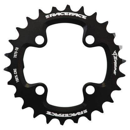Binnenste kettingblad RACE FACE TURBINE 11V 4 gaten 64 mm