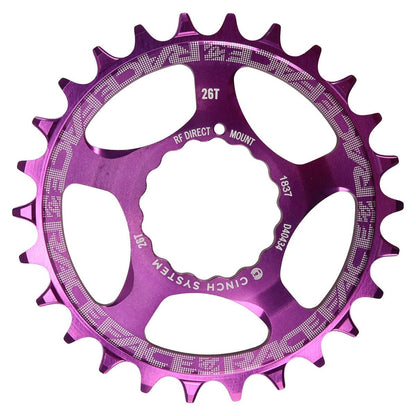 Mono Kettingblad RACE FACE NARROW WIDE 9/10/11/12V Cinch Direct Mount Paars