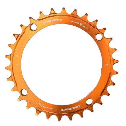 Kettingblad Mono RACE FACE NARROW WIDE 9/10/11/12V 4 Gaten 104 mm Oranje