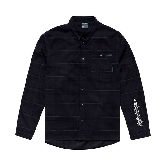Technisch shirt TROY LEE GRIND DESIGNS FLANNEL PLAID Carbon