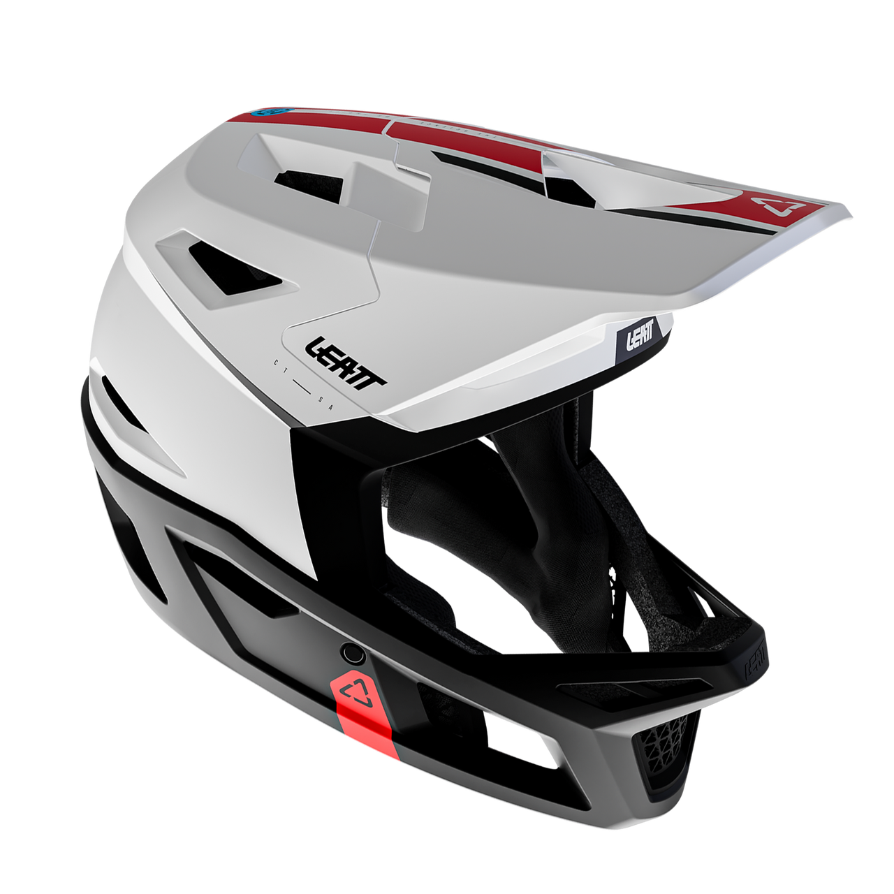 LEATT GRAVITY 4.0 MTB Helm Zwart/Wit