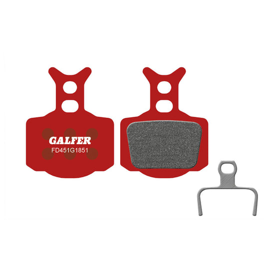 Semimetalen inzetstukken GALFER ADVANCED Formula Cura / Mega / The One / R0 / R1 / RX / RR1 / T1 / C1