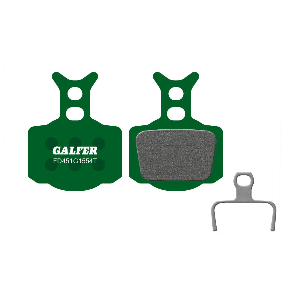 Semimetalen inzetstukken GALFER PRO Formula Cura / Mega / The One / R0 / R1 / RX / RR1 / T1 / C1