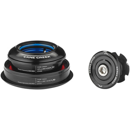 Semi-geïntegreerd stuurlager CANE CREEK HELLBLENDER 70 1"1/8 ZS44/ZS56 Zwart
