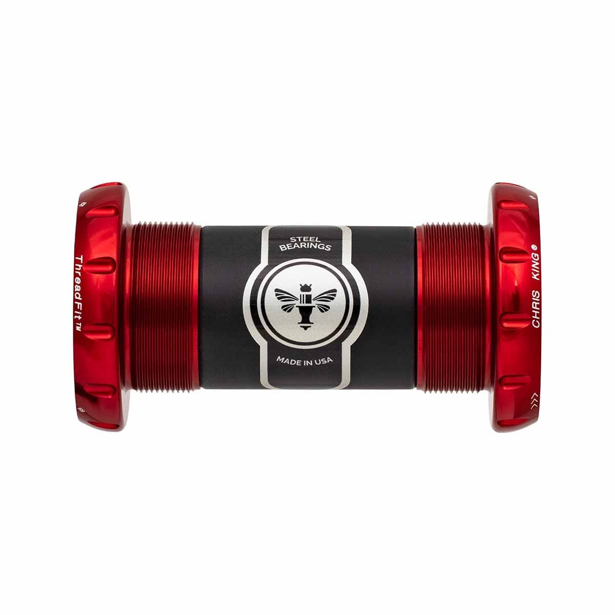 Boîtier de Pédalier CHRIS KING ThreadFit 30 68/73 mm Sram DUB Céramique Rouge