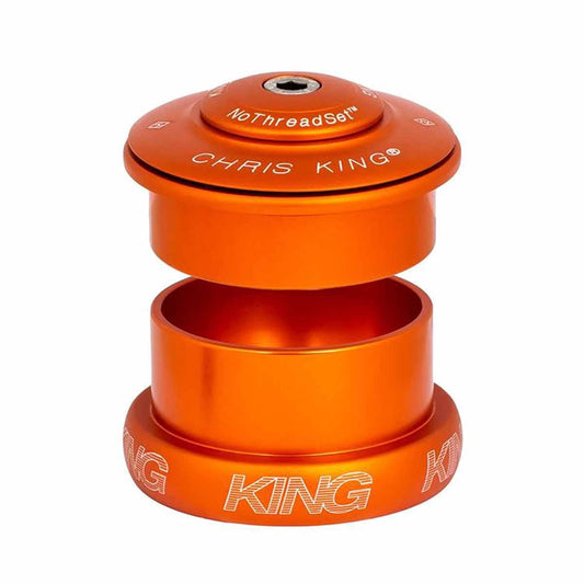 Jeu de Direction Semi-Intégré / Externe CHRIS KING INSET i5 1"1/8-1,5" ZS49/EC49 Orange