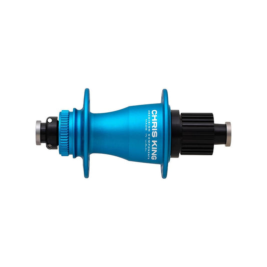 Moyeu Arrière CHRIS KING BOOST CENTERLOCK 28 Trous Turquoise Mat