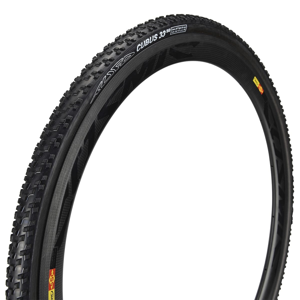 Boyau Cyclocross TUFO CUBUS 33 SG 33 mm Noir