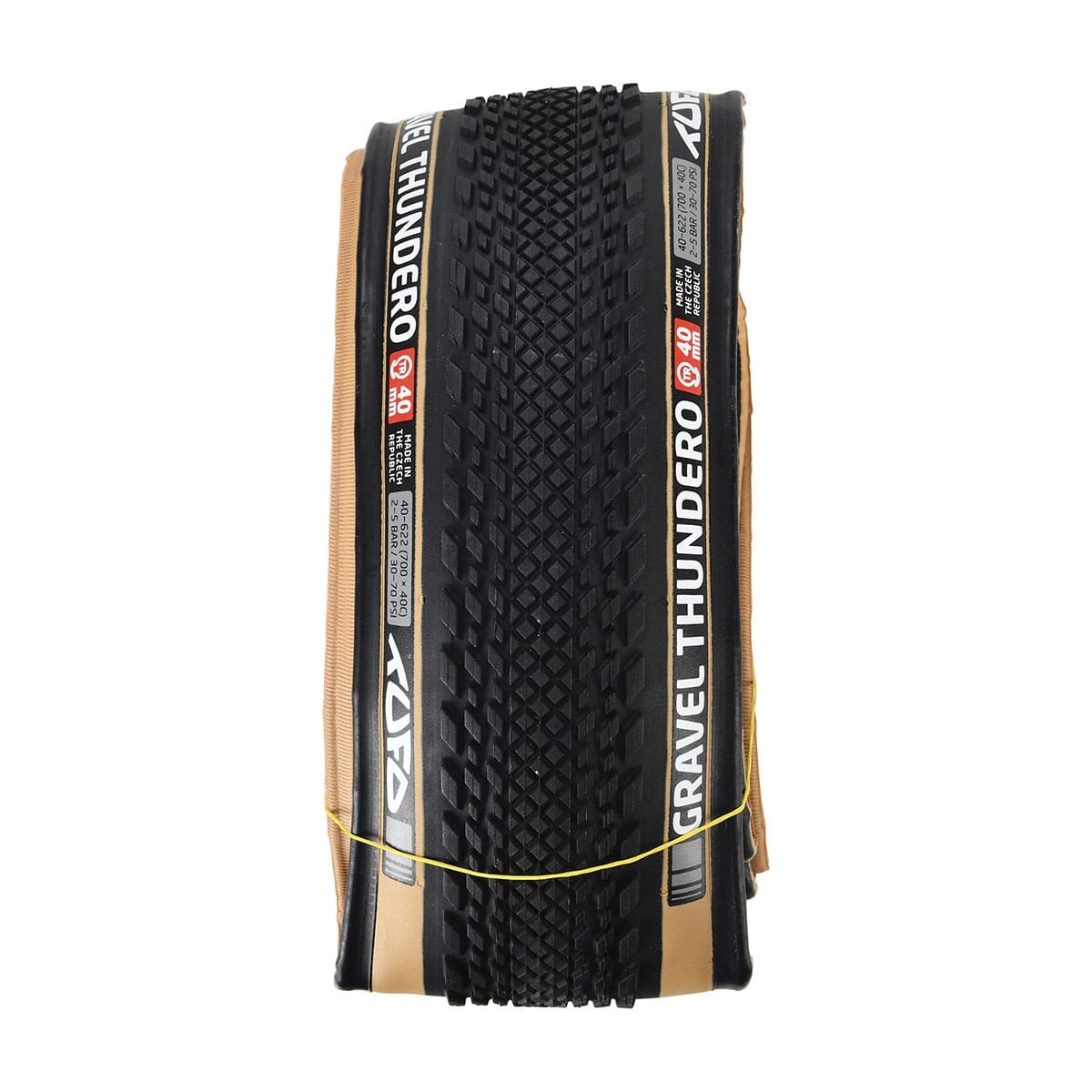 Pneu TUFO GRAVEL THUNDERO 700x40c Tubeless Ready Noir