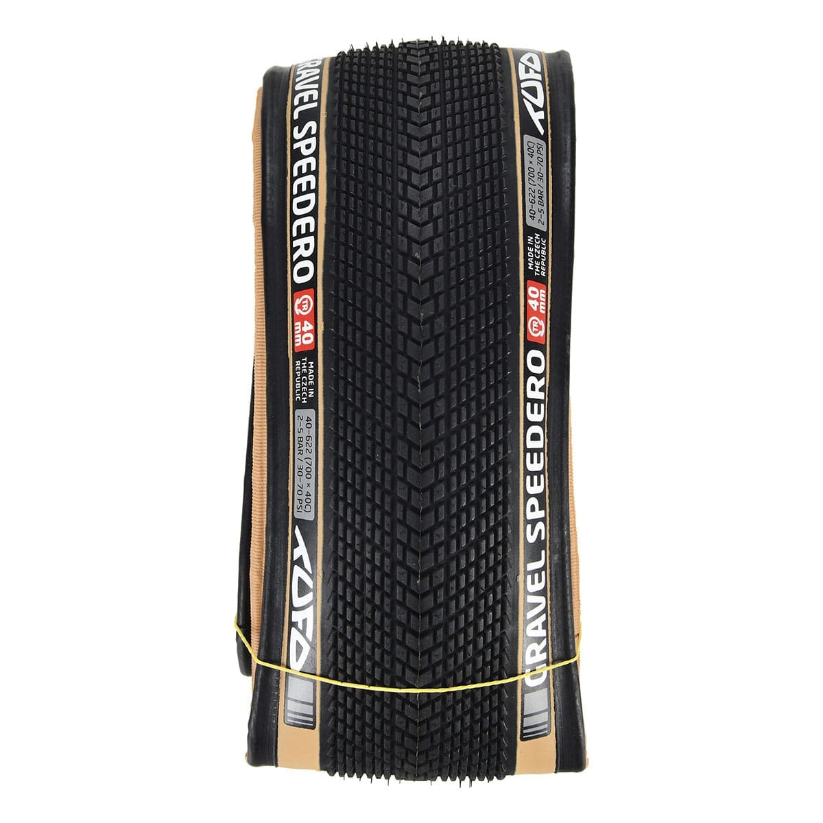 Pneu TUFO GRAVEL SPEEDERO 700x40c Tubeless Ready Beige