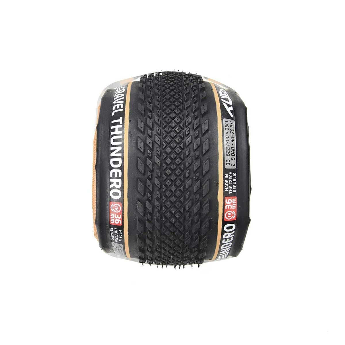 Pneu TUFO GRAVEL THUNDERO 700x36c Tubeless Ready Beige