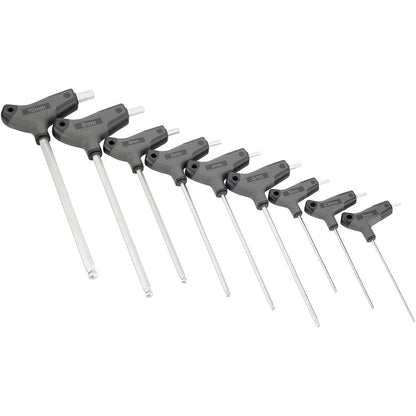 Set van 8 T-sleutels Allen en 1 Torx sleutel BBB BTL-45S
