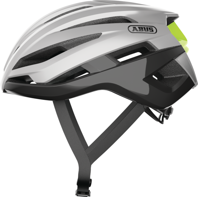 Casque Route ABUS STORMCHASER Gleam Argent