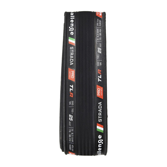 Pneu CHALLENGE OPEN STRADA 700x25c Tubeless Ready Noir