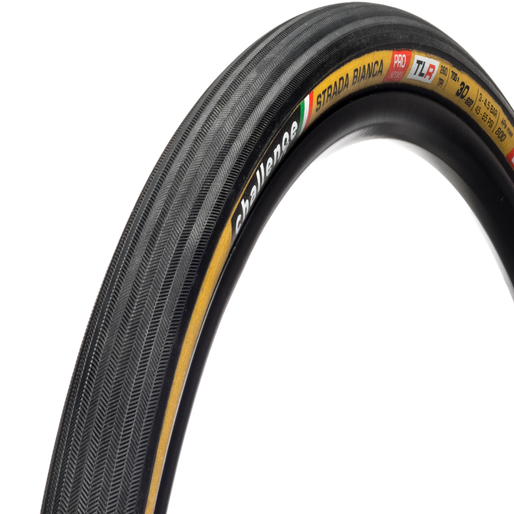 CHALLENGE OPEN STRADA BIANCA 700x30c Tubeless voorbereid Beige band