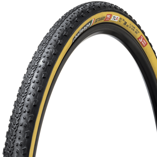 CHALLENGE OPEN GETAWAY 700x36c Tubeless voorbereid Beige band