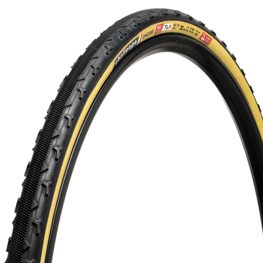 Pneu CHALLENGE OPEN CHICANE 700x33c Tubeless Ready Beige