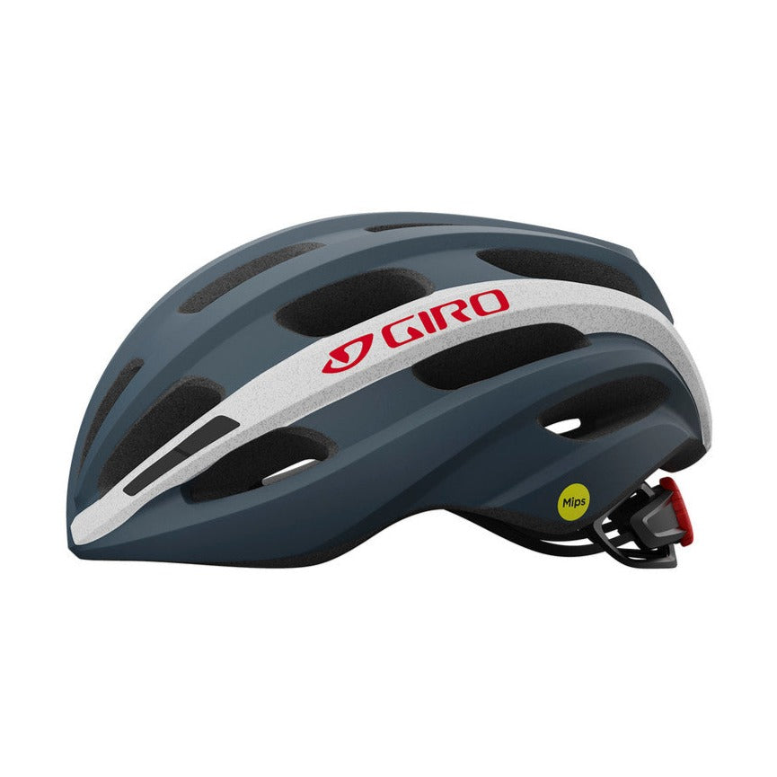 GIRO ISODE MIPS II Road Helm Grijs/Wit/Rood