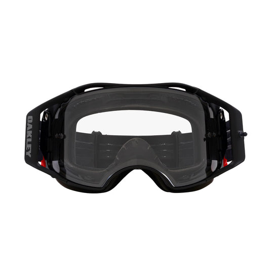 Masker OAKLEY AIRBRAKE MTB Black Gunmetal Scherm Transparant OO7107-21
