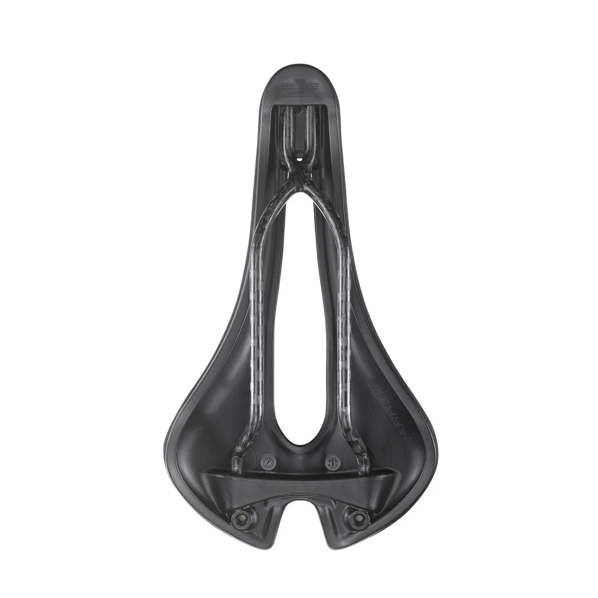 SAN MARCO Aspide Short Carbon FX Pro Series S3-zadel - onderaanzicht