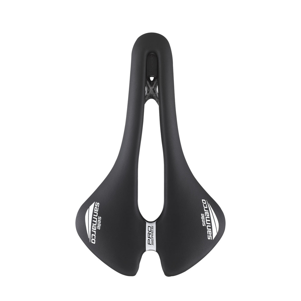 SAN MARCO Aspide Short Carbon FX Pro Series L3-zadel - bovenaanzicht