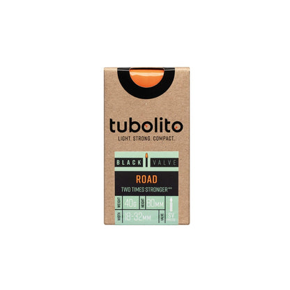 Binnenband TUBOLITO ROAD 700x18/32 Presta 80 mm Zwart
