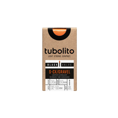 Binnenband TUBOLITO S-CX/GRAVEL 700x30/47 Presta 60mm Zwart