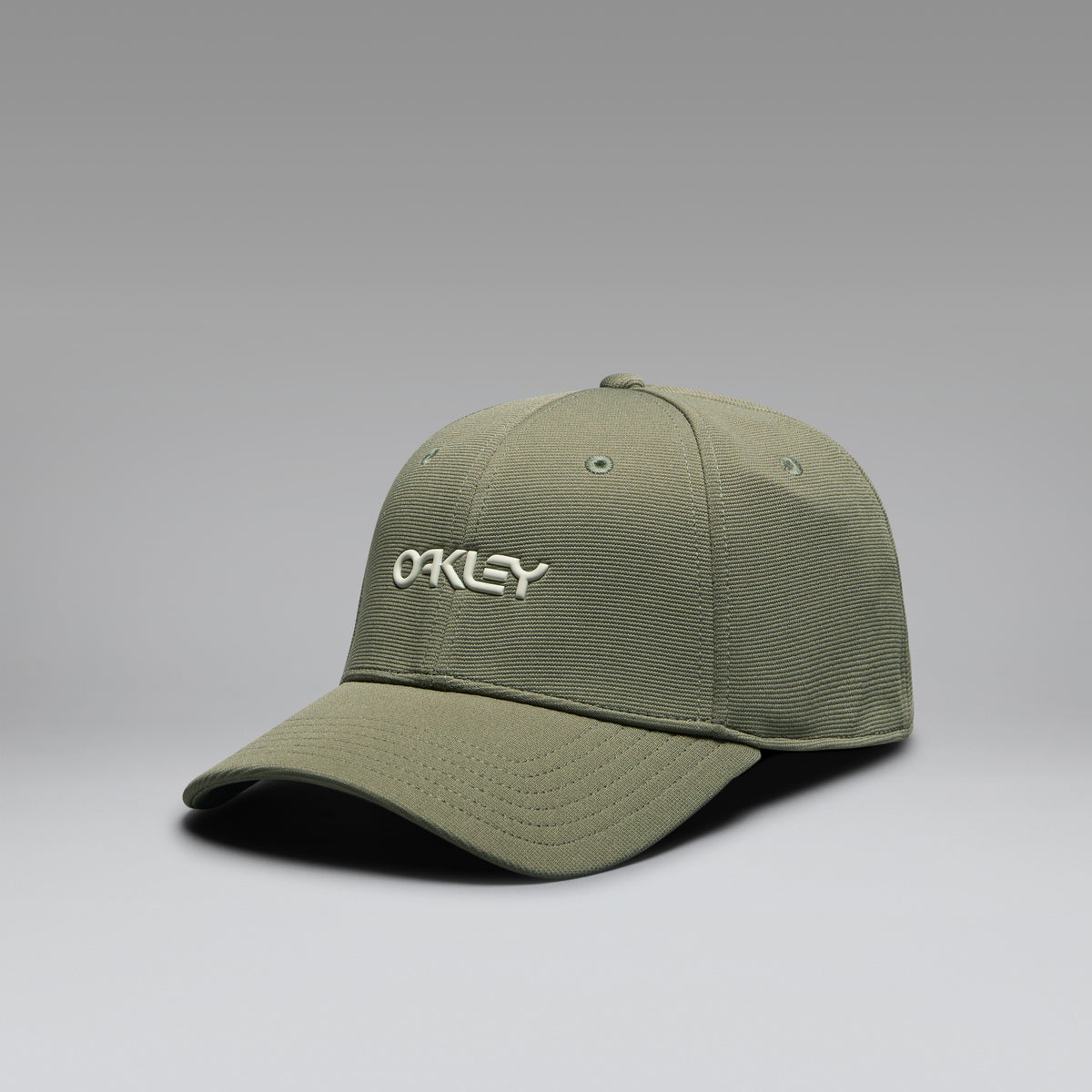 Pet OAKLEY 6 PANEL STRETCH METALLIC Kaki