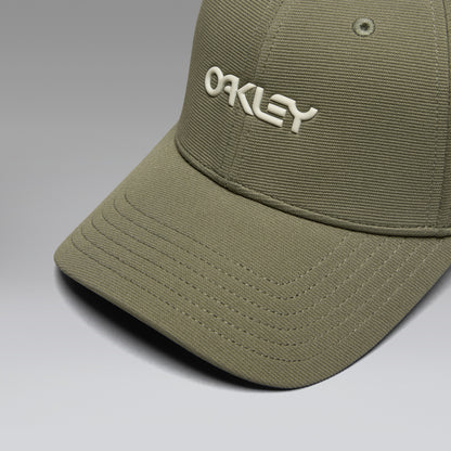 Casquette OAKLEY 6 PANEL STRETCH METALLIC Kaki